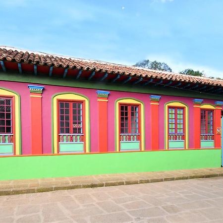 Casona 1865 Hotel Ráquira Kültér fotó