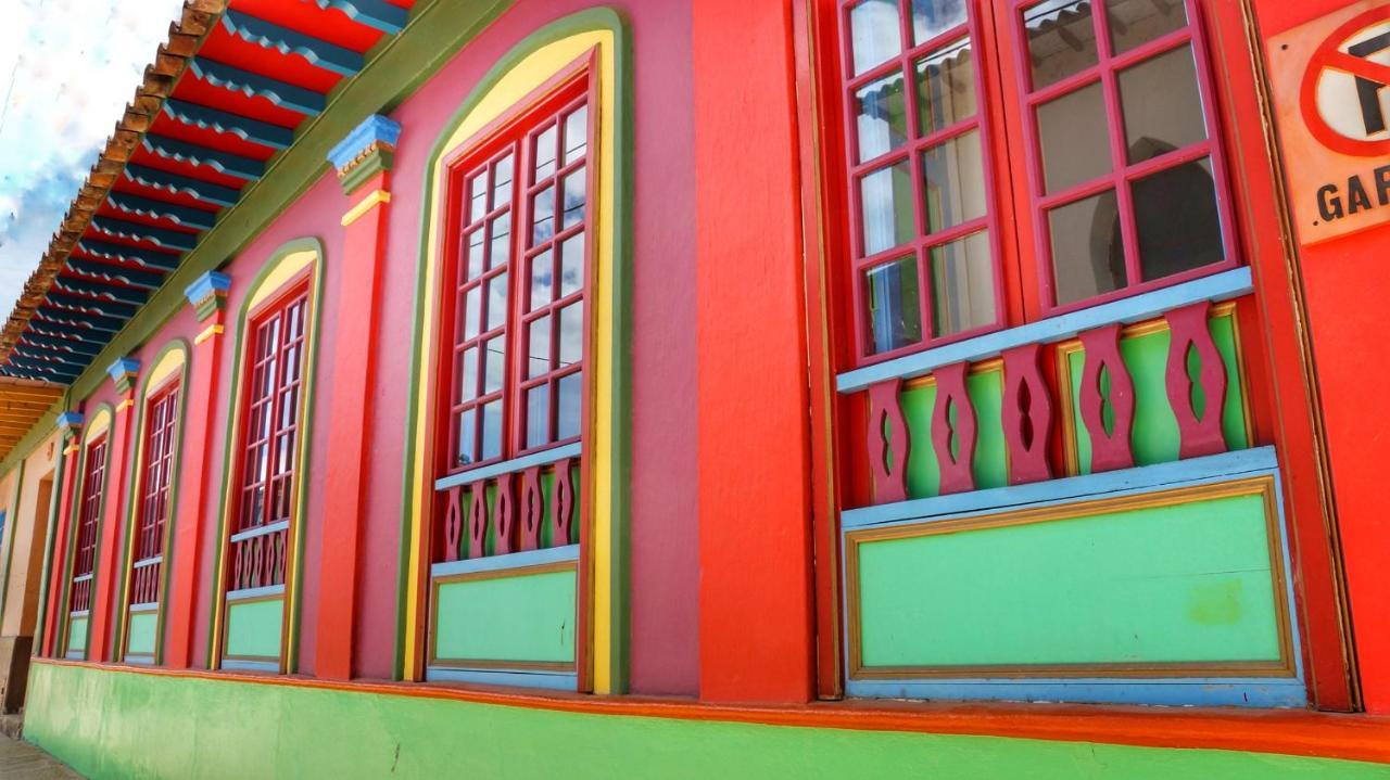 Casona 1865 Hotel Ráquira Kültér fotó