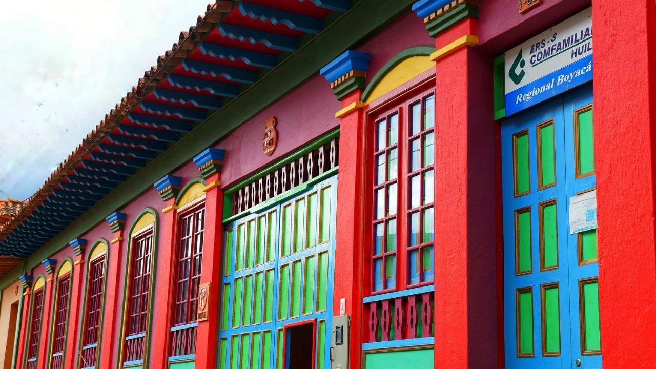 Casona 1865 Hotel Ráquira Kültér fotó