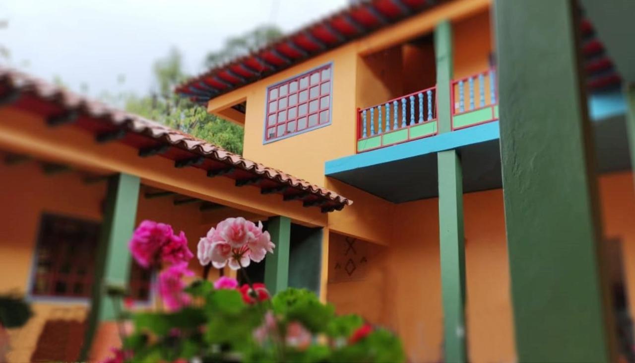 Casona 1865 Hotel Ráquira Kültér fotó