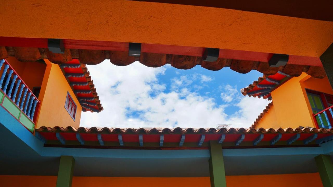 Casona 1865 Hotel Ráquira Kültér fotó