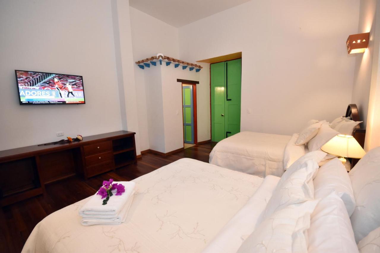 Casona 1865 Hotel Ráquira Kültér fotó