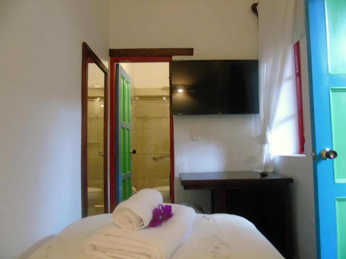 Casona 1865 Hotel Ráquira Kültér fotó
