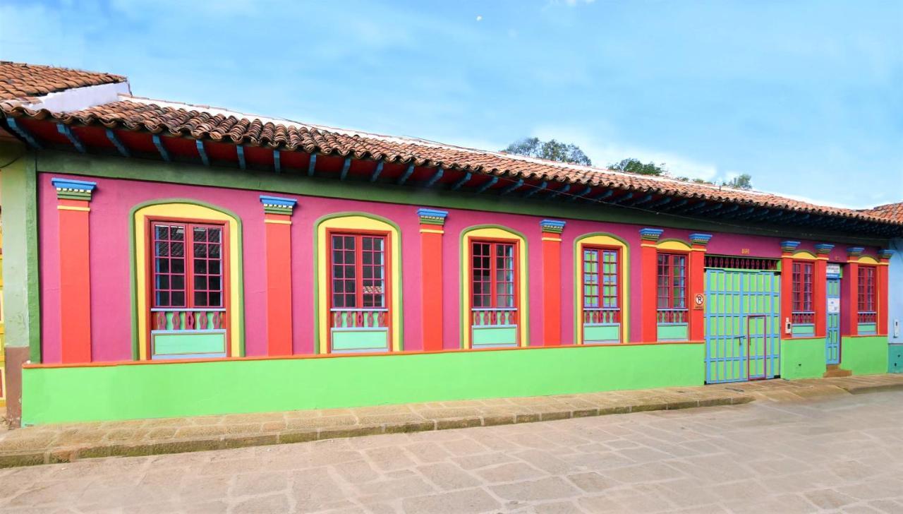 Casona 1865 Hotel Ráquira Kültér fotó