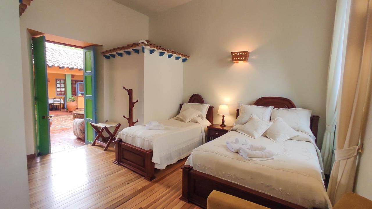 Casona 1865 Hotel Ráquira Kültér fotó
