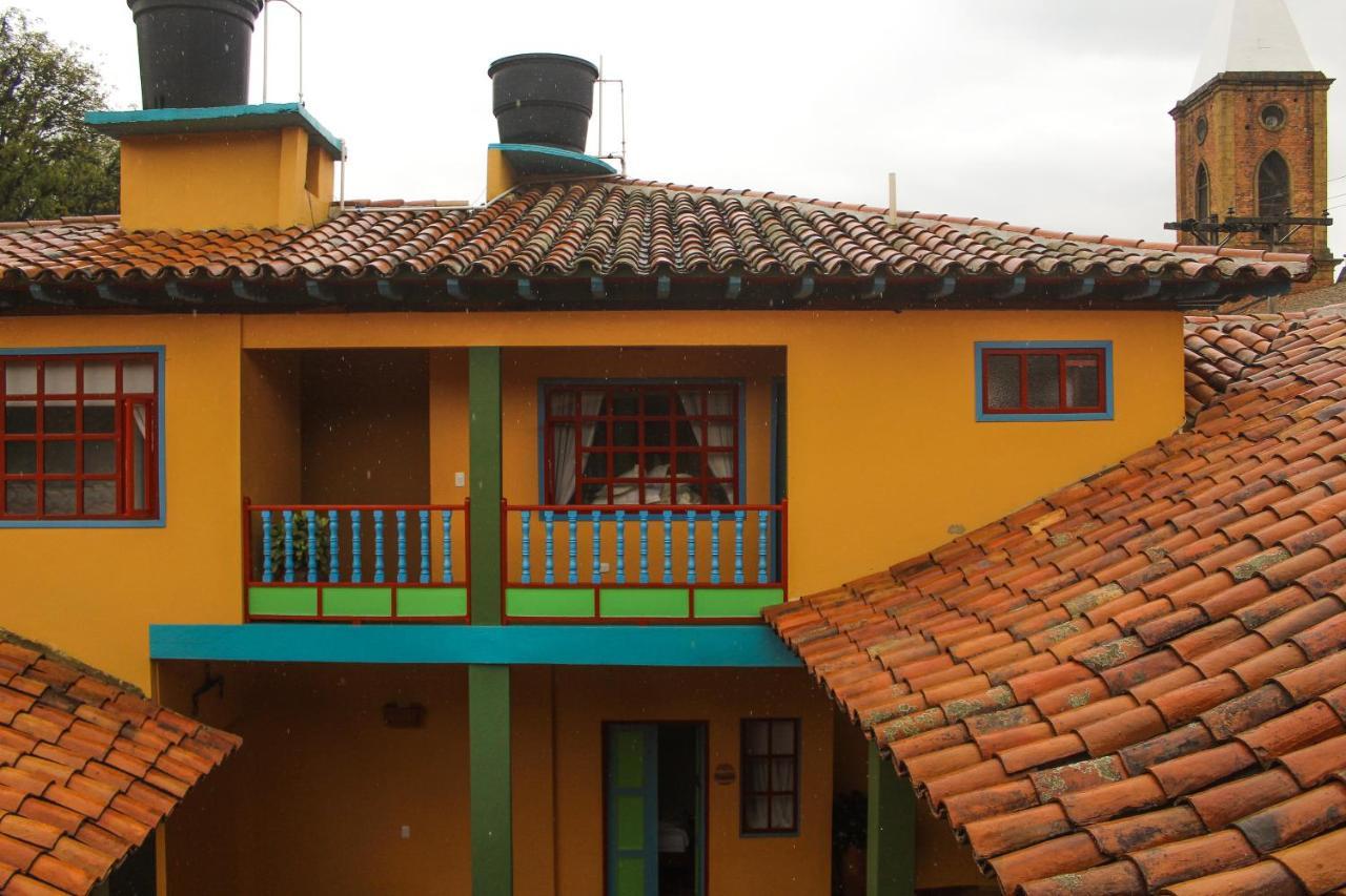 Casona 1865 Hotel Ráquira Kültér fotó