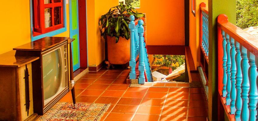 Casona 1865 Hotel Ráquira Kültér fotó