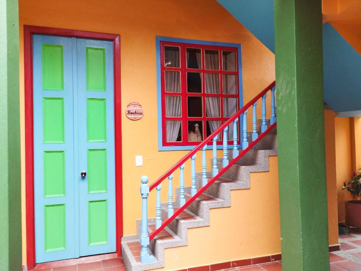 Casona 1865 Hotel Ráquira Kültér fotó