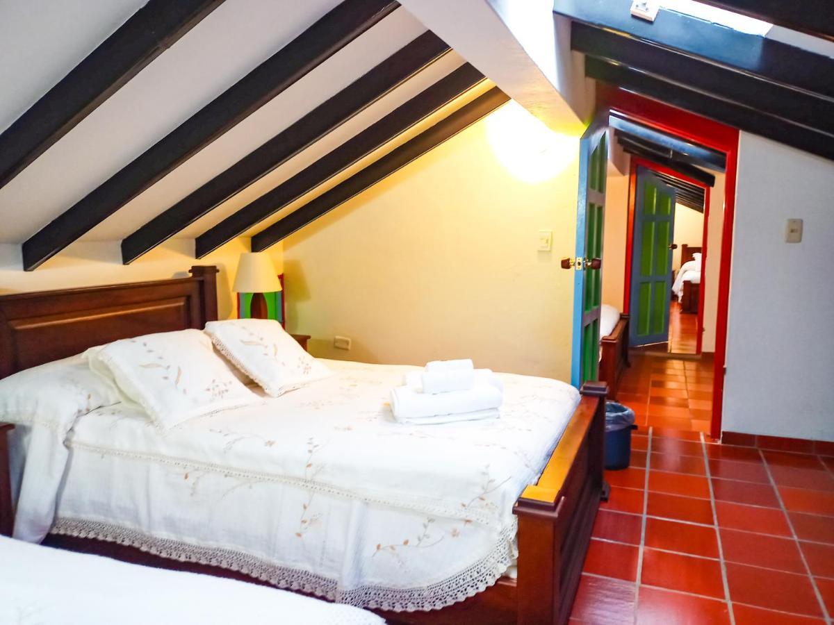 Casona 1865 Hotel Ráquira Kültér fotó